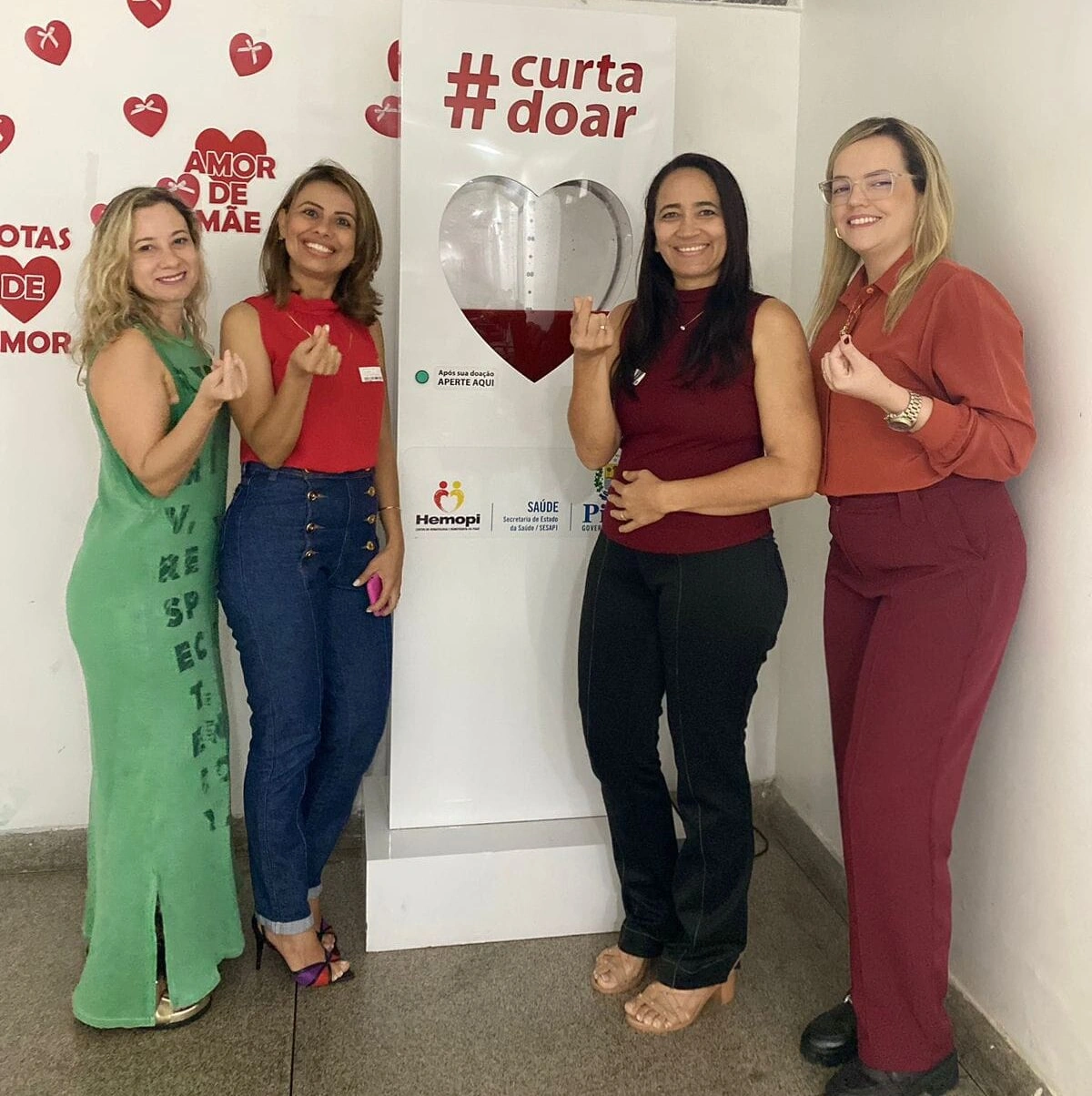Fazendários realizaram mais uma campanha de doação de sangue no Hemopi.