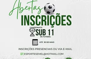 Inscrições abertas (Foto: Divulgação)