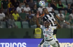 Jogo entre Goiás e o líder Botafogo (Foto: Divulgação/ Vítor Silva/ Botafogo/ Instagram)