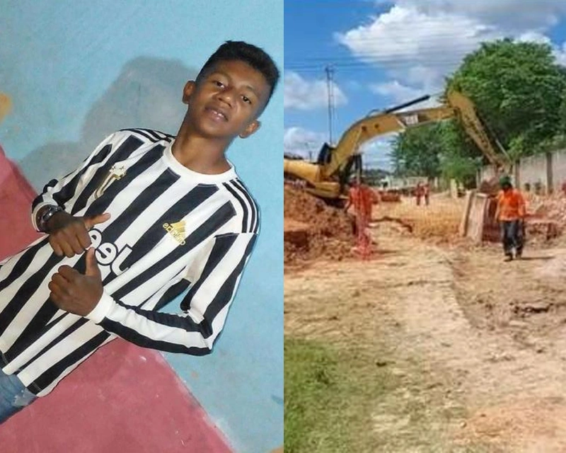 Jovem morto após acidente de trabalho
