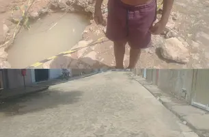 Local da ocorrência (Foto: Conecta Piauí)