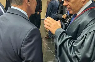 Marcelo Castro e Alexandre de Moraes (Foto: Marco Cunha/Ascom)