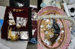 Material apreendido (Foto: SSP)