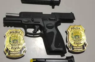 Material apreendido (Foto: Divulgação/Polícia Civil)