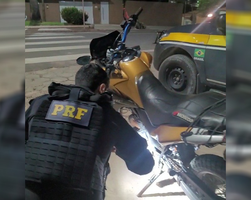 Moto apreendida