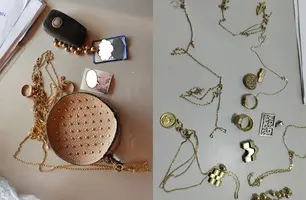 Mulheres presas por tráfico de drogas e outros crimes (Foto: Divulgação/ FTSP PHB PI)