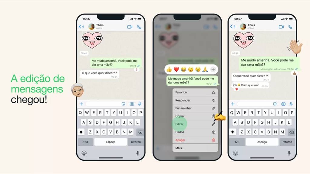 Nova atualização do WhatsApp