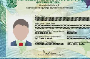 Nova Carteira Nacional de Identidade (CIN) (Foto: Assessora de Comunicação Secretaria Especial de Modernização do Estado)