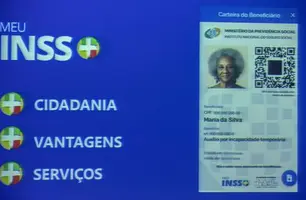 O cartão está disponível no aplicativo Meu INSS (Foto: Joédson Alves/Agência Brasil)