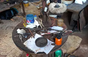 PC desarticula loja de fabricação de armas caseiras (Foto: Conecta Piauí)