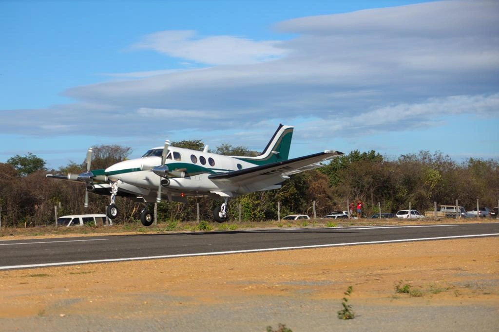 Pista de pouso do aeródromo de Curimatá