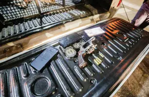 PM apreende dezenas de motos em operação para proibir 'rolezinhos' na Estaiada (Foto: Divulgação/SSP)