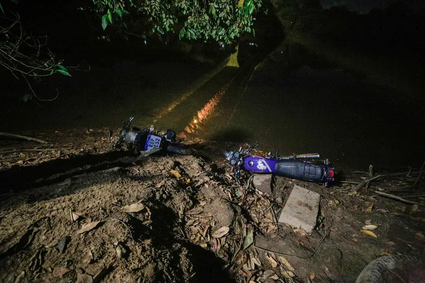 PM apreende dezenas de motos em operação para proibir 'rolezinhos' na Estaiada
