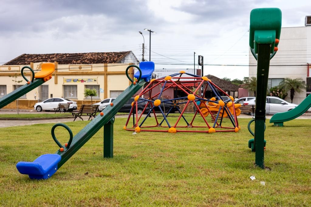 Praça Honório Santos, em São João do Piauí