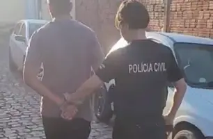 Stalker preso pela polícia (Foto: Divulgação)