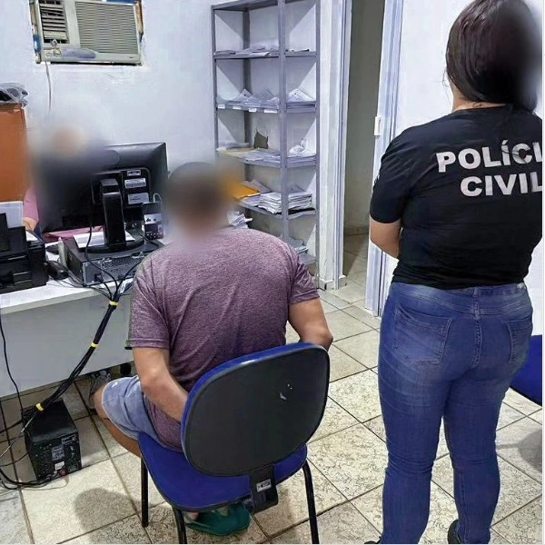 Suspeito preso
