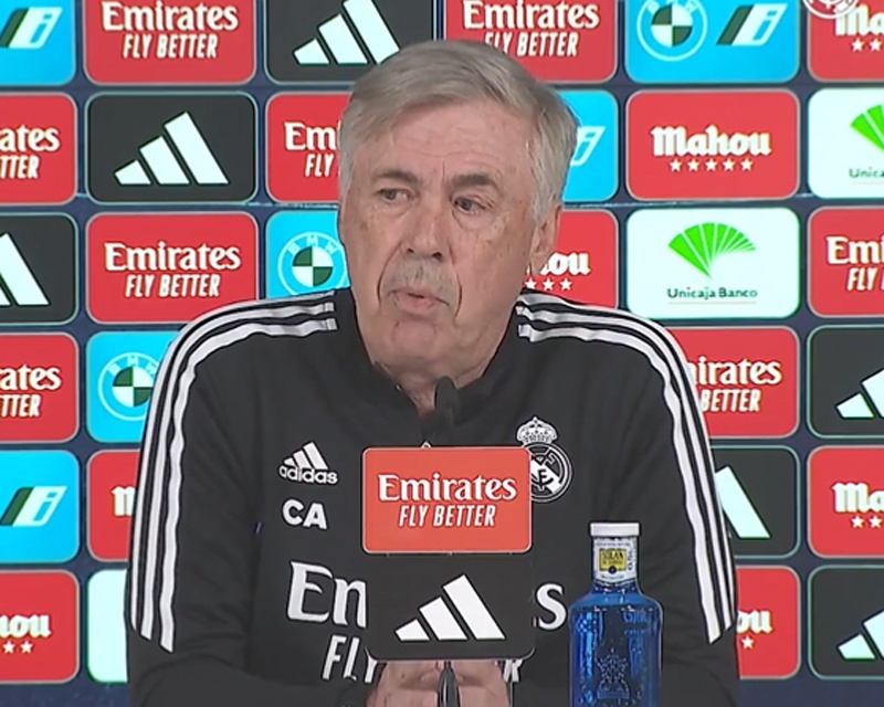 Técnico do Real Madrid, Carlo Ancelotti