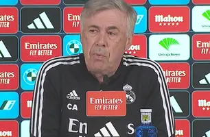 Técnico do Real Madrid, Carlo Ancelotti (Foto: Reprodução/ Twitter)