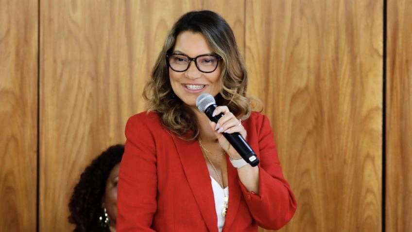 A socióloga Rosângela Silva, a Janja