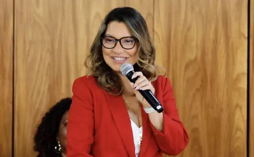 A socióloga Rosângela Silva, a Janja