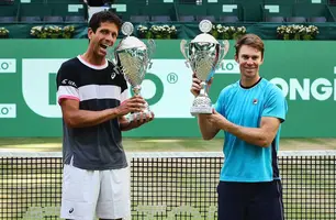 ATP 500 de Halle: Marcelo Melo é tricampeão nas duplas masculinas (Foto: Terra Wortmann Open/Mathias Schulz)