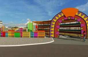 Cenário da Praia de Verão neste ano (Foto: Divulgação)