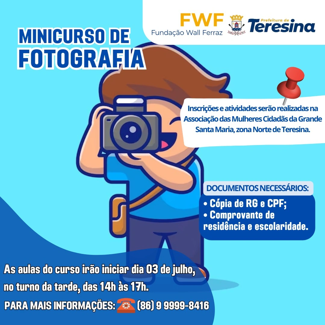 Curso de fotografia