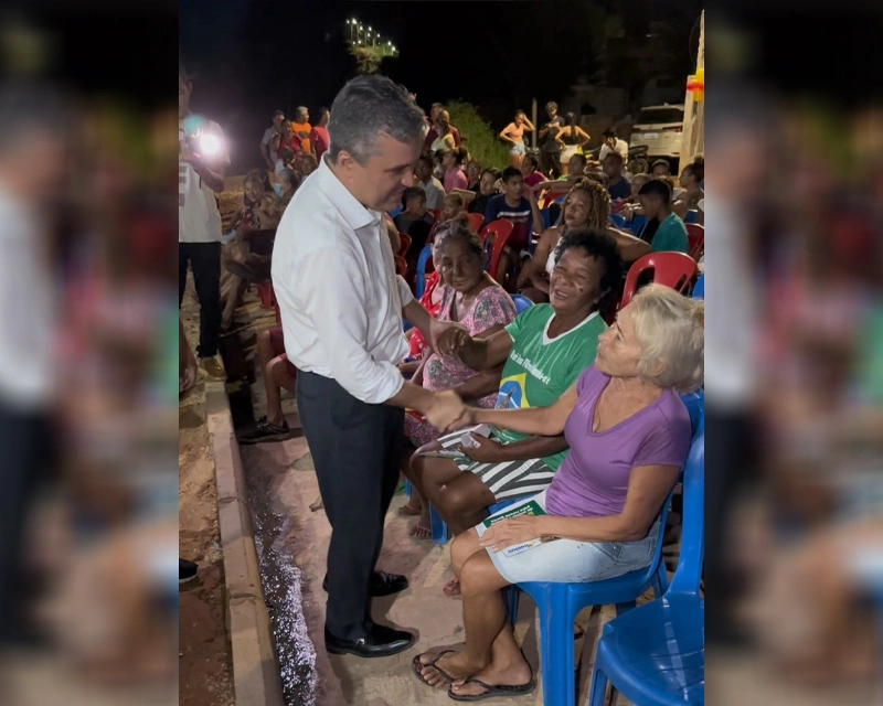 Encontro com a comunidade do Parque Vitória.