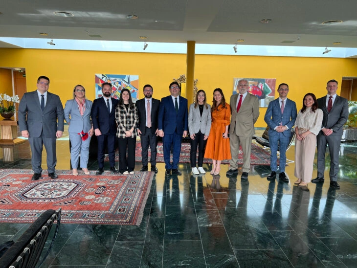 Encontro com o embaixador do Brasil na Alemanha
