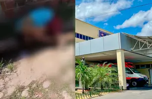 Homem morre no Hospital de Urgência de Teresina (HUT) após ser baleado na cabeça (Foto: Reprodução/ Redes Sociais)