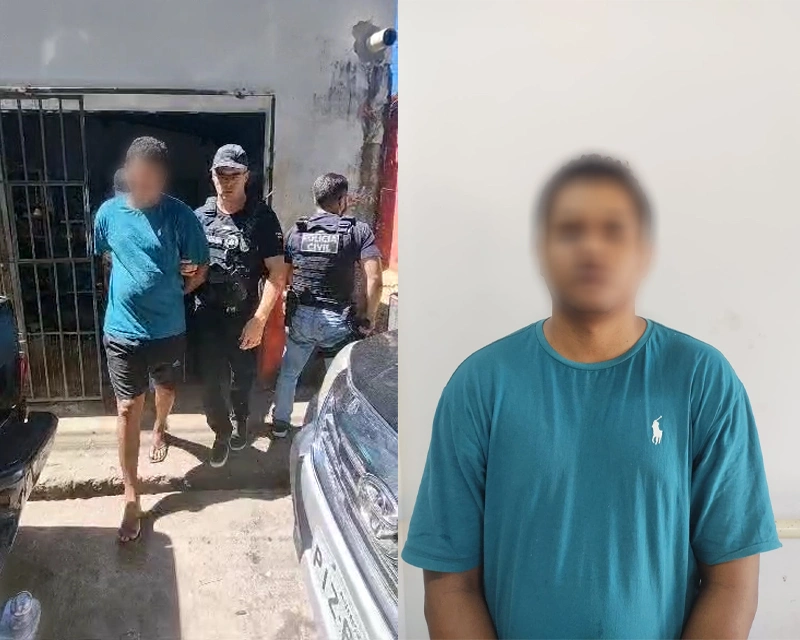Homem preso por latrocínio em Esperantina