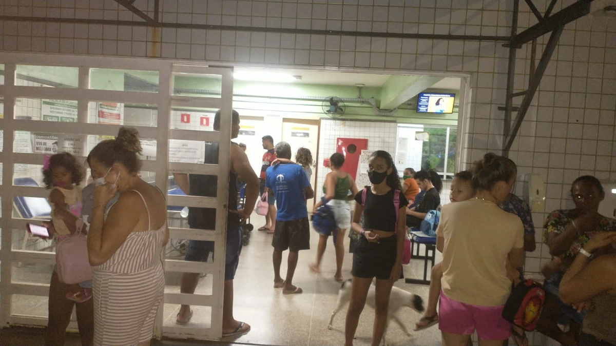 Hospital onde a criança foi atendida