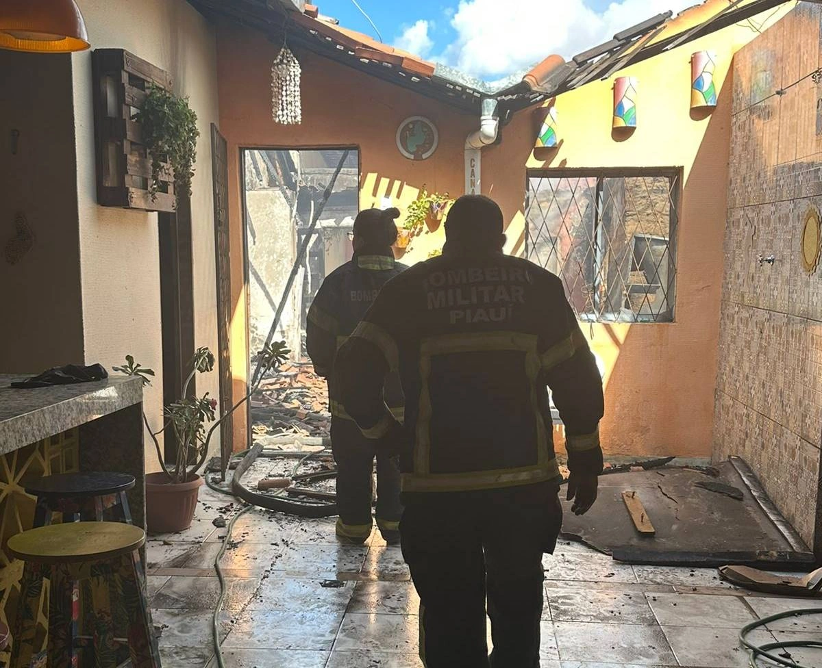 Incêndio no Centro de Teresina