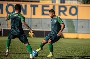 Jogadores do Altos no treinamento (Foto: Samuel Pereira / A.A Altos.)