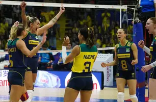 Liga das Nações (Foto: Mauricio Val/ FVImagem/ CBV)