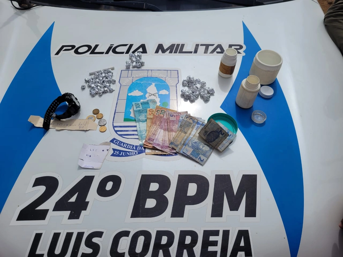 Material apreendido