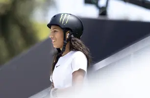 Medalhista olímpica Rayssa Leal (Foto: Divulgação/ Julio Detefon/ CBSK)