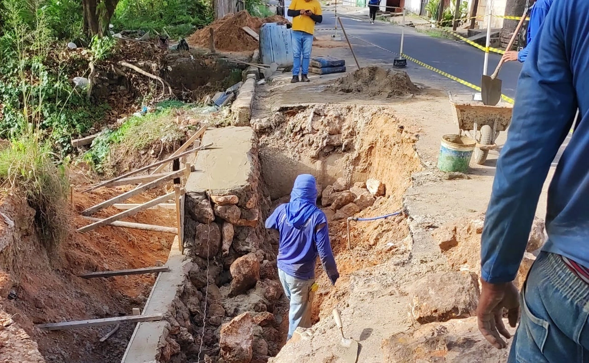 Obras de drenagem