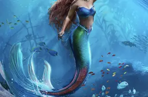 Pôster oficial do filme “A pequena sereia” (Foto: Divulgação/Disney)