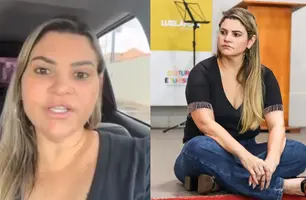 Prefeita Fernando Marques, de Luzilânda-PI (Foto: Reprodução/ Redes Sociais)