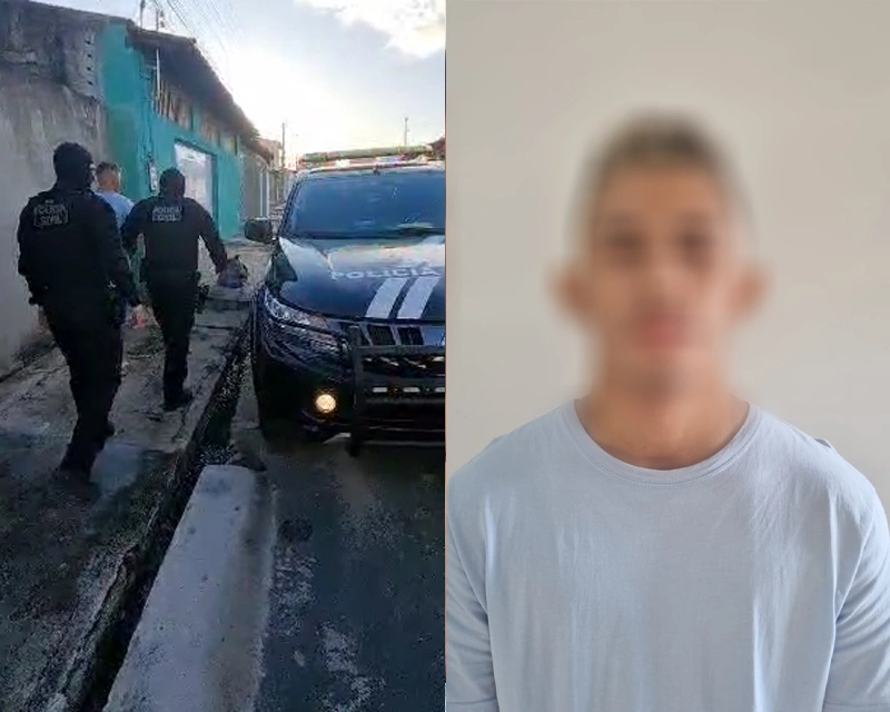 Preso no Parque Piauí, zona Sul de Teresina