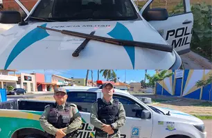 Preso por tentar matar pai e irmã (Foto: Divulgação/ PM-PI)