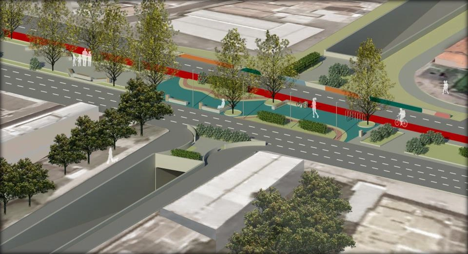 Rebaixamento da Avenida Miguel Rosa