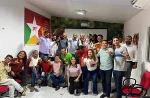 Reunião da executiva do PT (Foto: Divulgação)