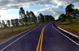 Rodovia em José de Freitas (Foto: Divulgação/ Governo do Piauí)