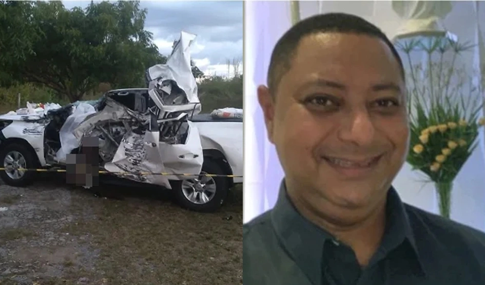 Servidor morto após acidente