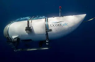 Submarino da operadora de turismo OceanGate (Foto: OceanGate)