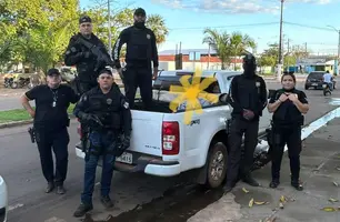 Suspeito preso (Foto: Divulgação)