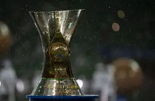 Taça do campeonato brasileiro (Foto: Reprodução/Twitter)