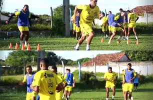 Treino do Parnahyba (Foto: Reprodução/ Instagram)